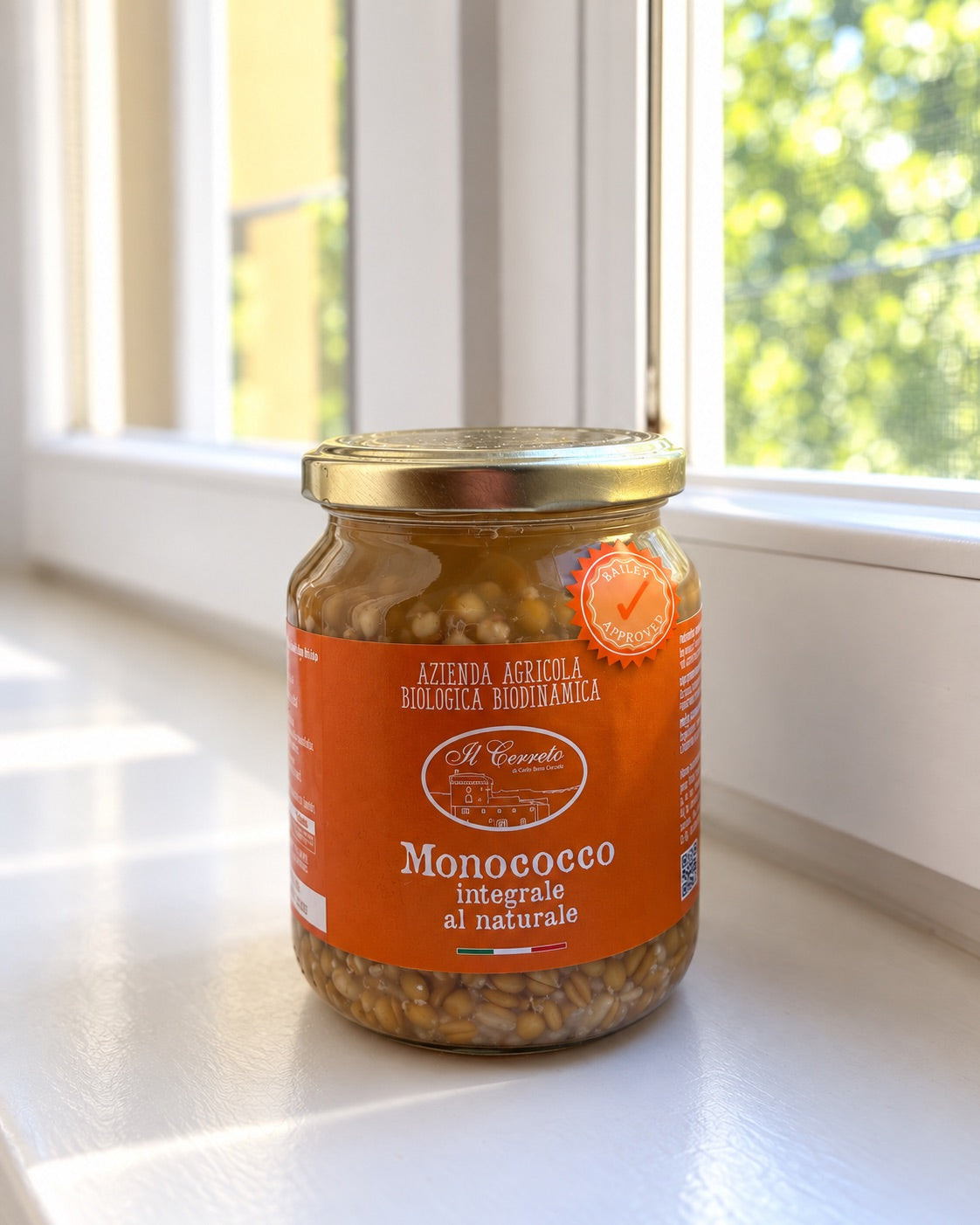 Farro Integrale al Naturale - Ready to Eat Farro Grains - Monococco Integrale al Naturale