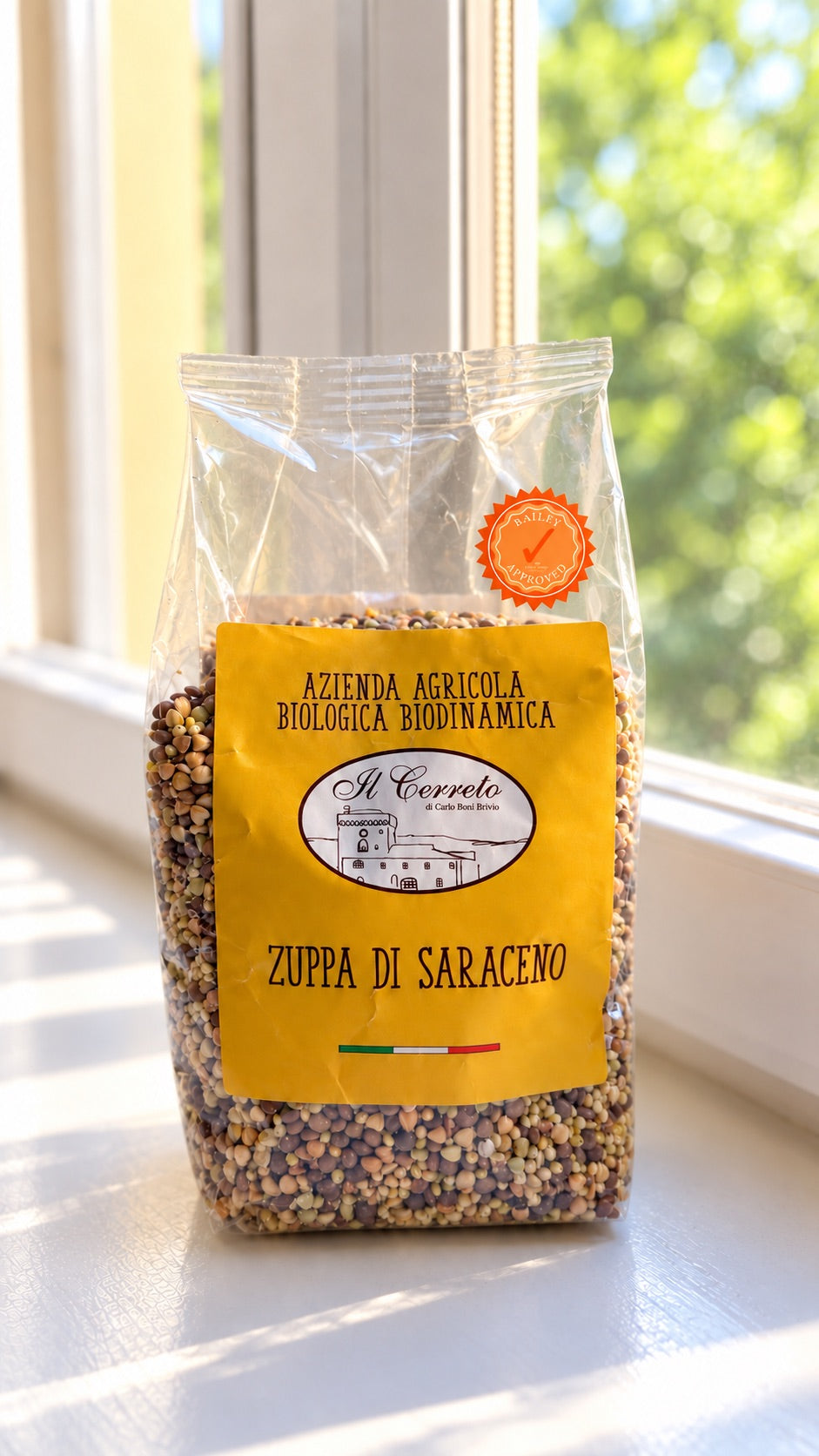 Zuppa di Saraceno - Organic Buckwheat, Lentil, & Millet Ancient Grain Soup - 400g