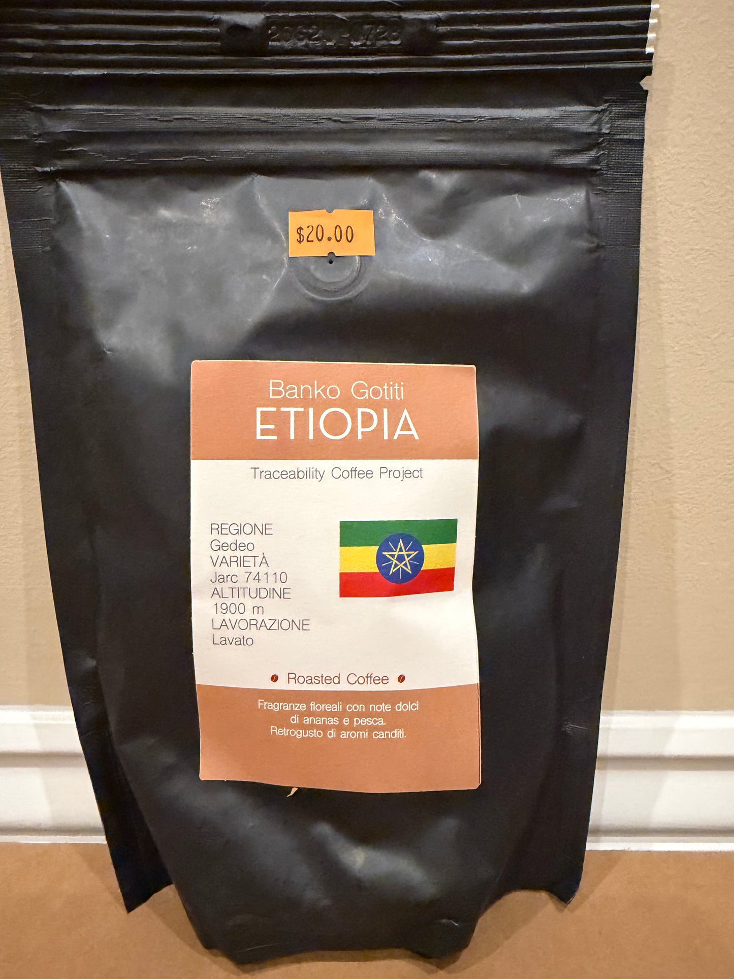 Italian Roasted Ethiopian Coffee Beans