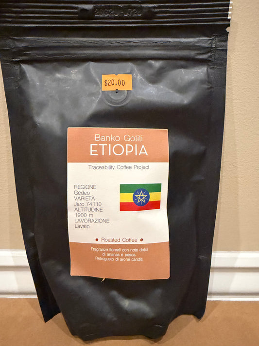 Italian Roasted Ethiopian Coffee Beans