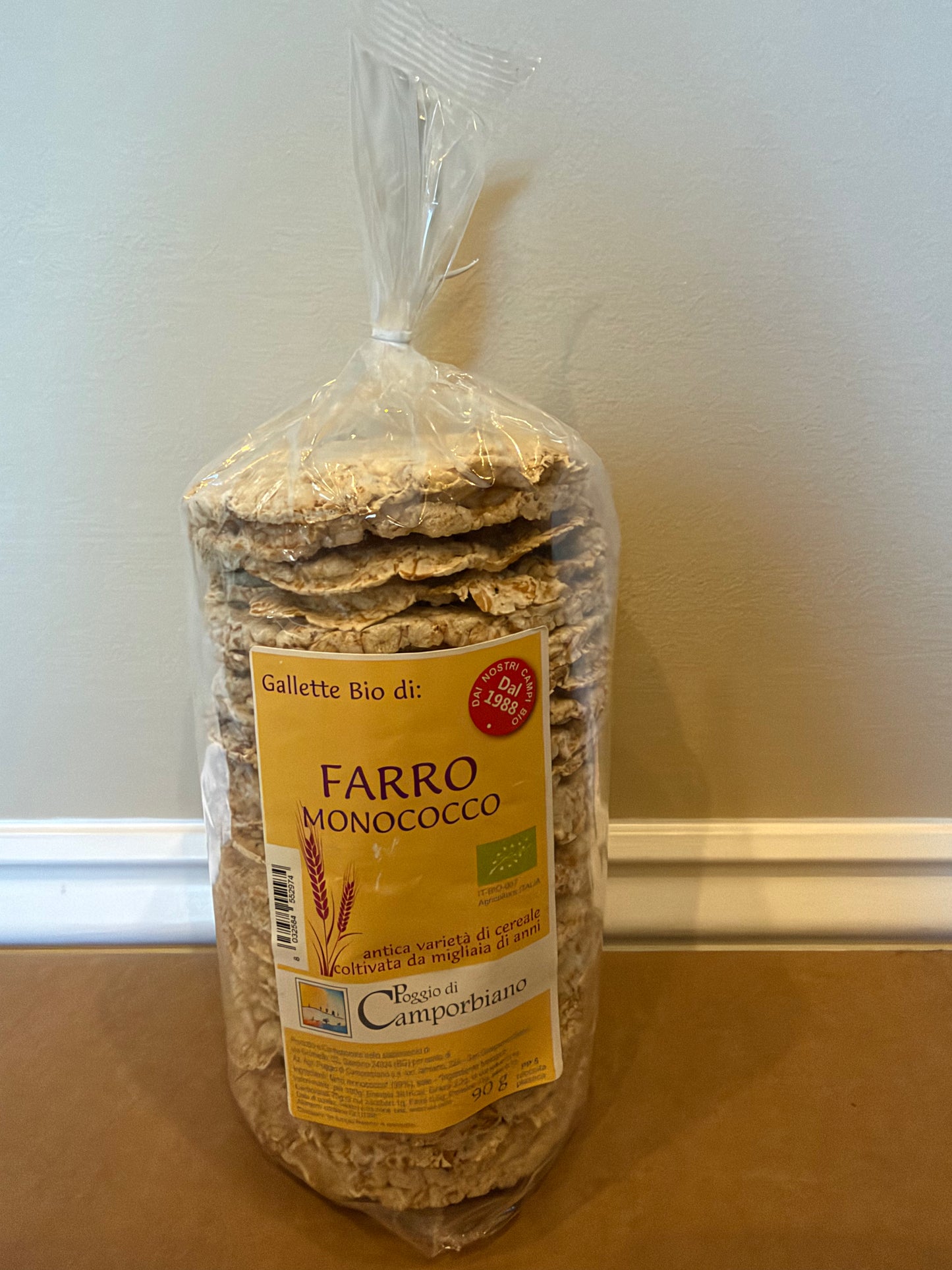 Gallette Bio di Farro Monococco - Wheat Cracker