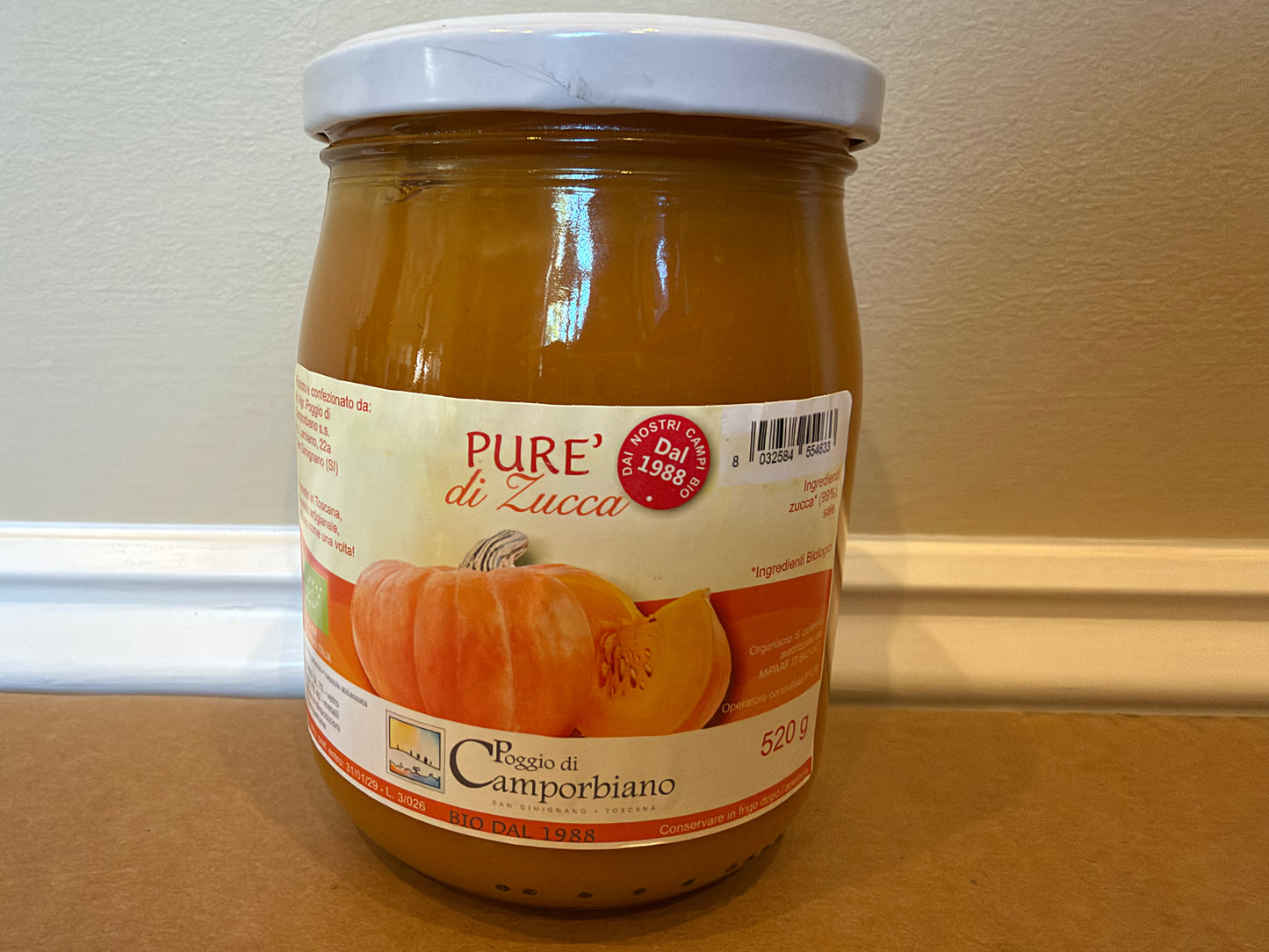 Pumpkin Puree - Pure di Zucca - 490g