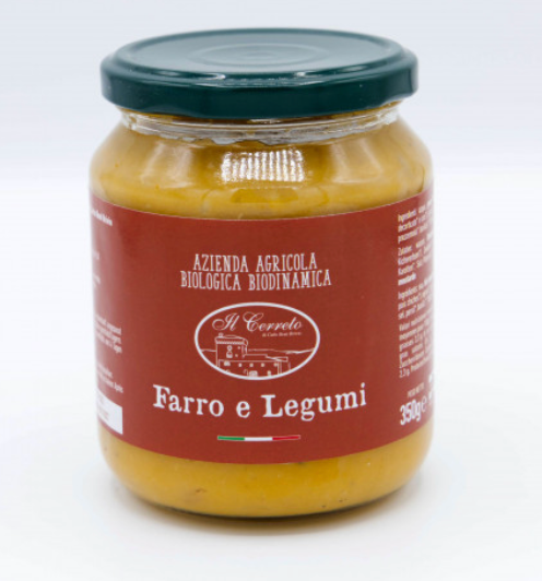 Farro e Legumi - Farro and legumes - Ready to Eat